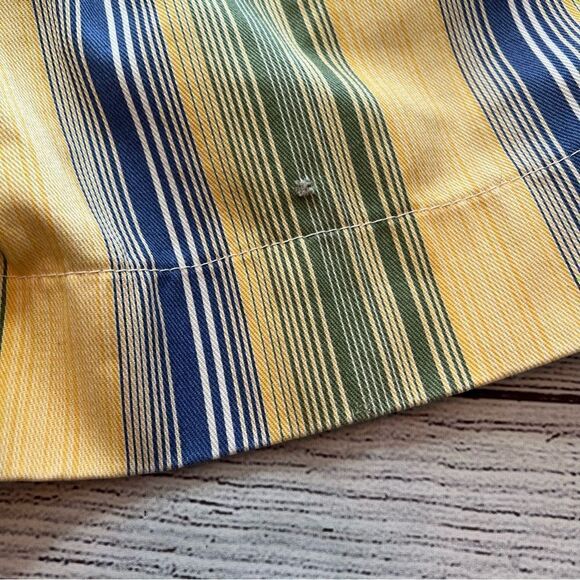 Vintage Durango Cotton Stripe Shorts Size 9 - Picture 2 of 9